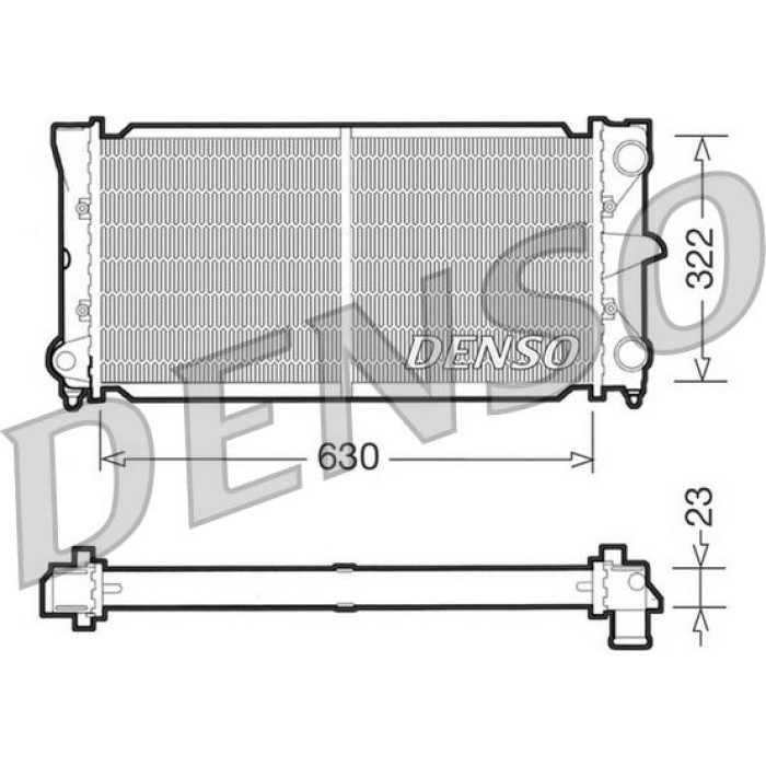 Denso Motorkühler DRM32025