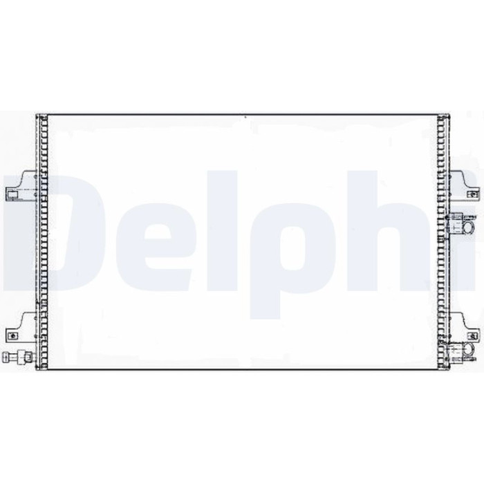 Delphi Klimakondensator TSP0225639 Delphi Klimakondensator TSP0225639