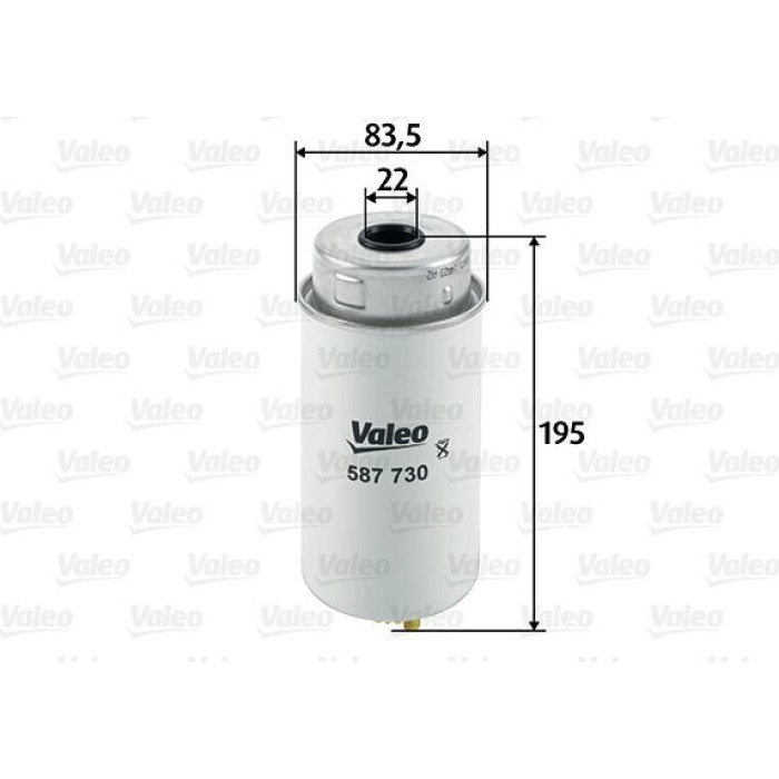 Valeo Kraftstofffilter 587730 Valeo Kraftstofffilter 587730