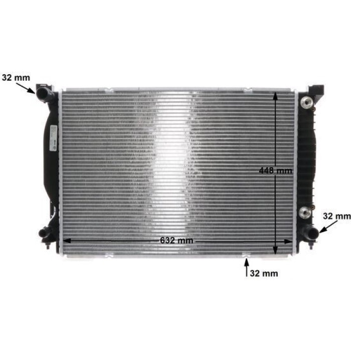 MAHLE Kühler, Motorkühlung CR 424 000S MAHLE Kühler, Motorkühlung CR 424 000S