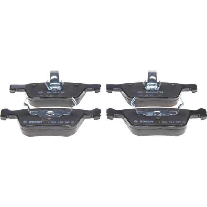 Bosch Bremsbelagsatz 0 986 494 967 Bosch Bremsbelagsatz 0 986 494 967