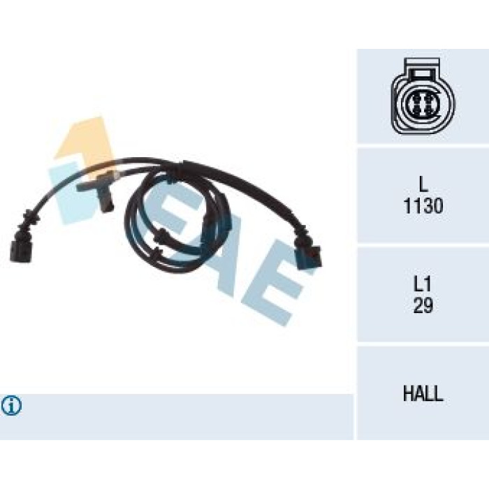 FAE Sensor, Raddrehzahl 78029 FAE Sensor, Raddrehzahl 78029