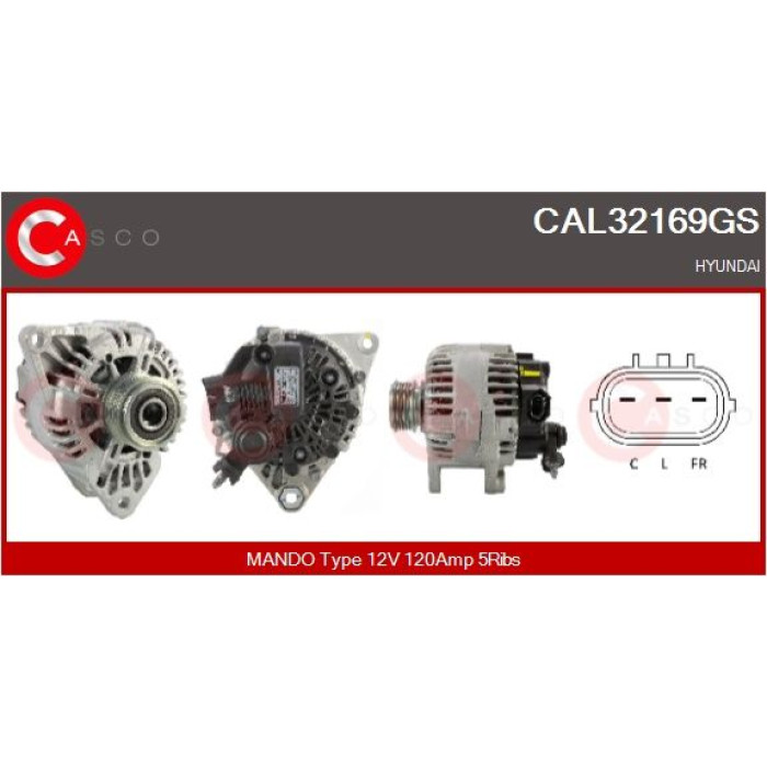 CASCO Generator CAL32169GS CASCO Generator CAL32169GS