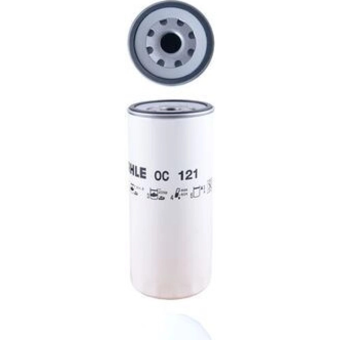 OC 121 MAHLE Ölfilter OC 121, Anschraubfilter, Höhe 260,9 mm – u. a. für VW Volksbus, Mercedes-Benz Actros Mp2 / Mp3, Arocs – OE Nummer 40367914 - l OC 121 MAHLE Ölfilter OC 121, Anschraubfilter, Höhe 260,9 mm – u. a. für VW Volksbus, Mercedes-Benz Actros Mp2 / Mp3, Arocs – OE Nummer 40367914 - l