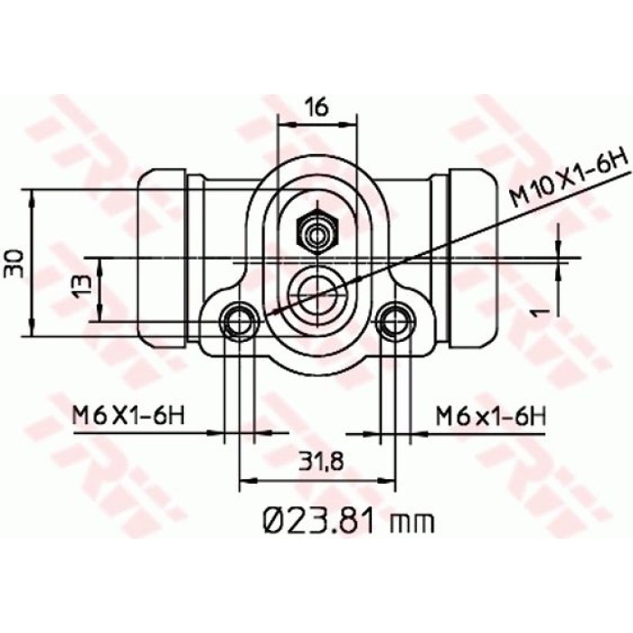 TRW Radbremszylinder BWK103 TRW Radbremszylinder BWK103