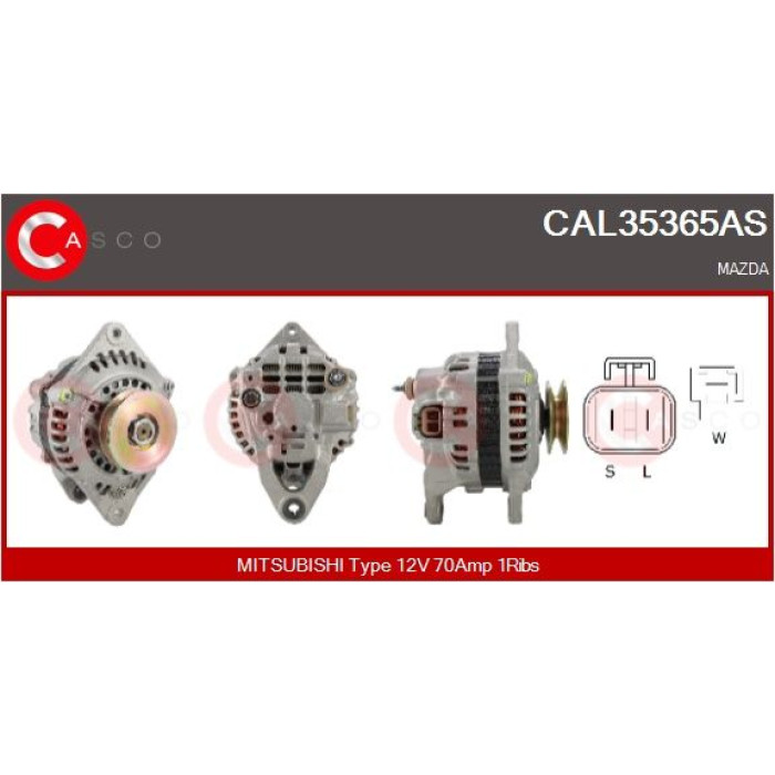 CASCO Generator CAL35365AS CASCO Generator CAL35365AS