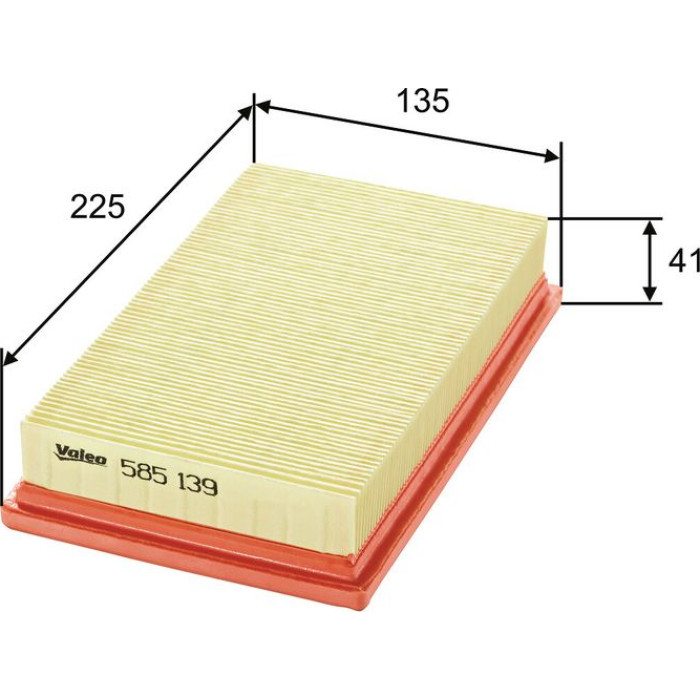 Valeo Luftfilter 585139 Valeo Luftfilter 585139