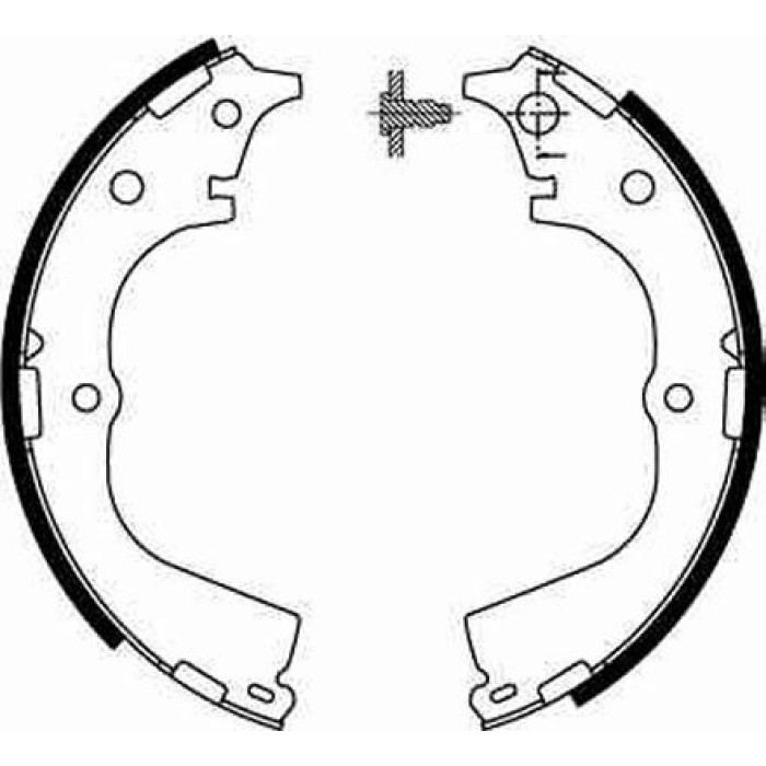 GS8593 TRW Bremsbacken GS8593 GS8593 TRW Bremsbacken GS8593