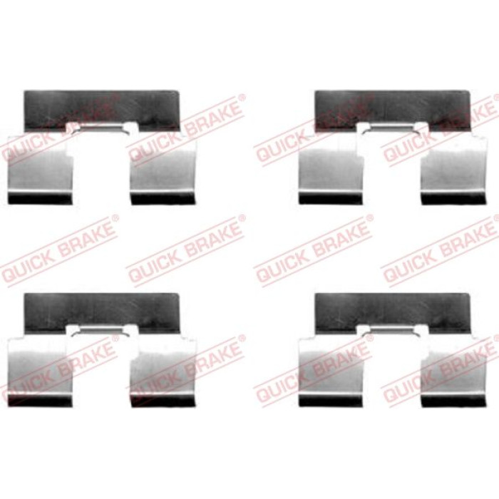 Quick Brake Zubehörsatz für Scheibenbremsbeläge 109-1214 Quick Brake Zubehörsatz für Scheibenbremsbeläge 109-1214