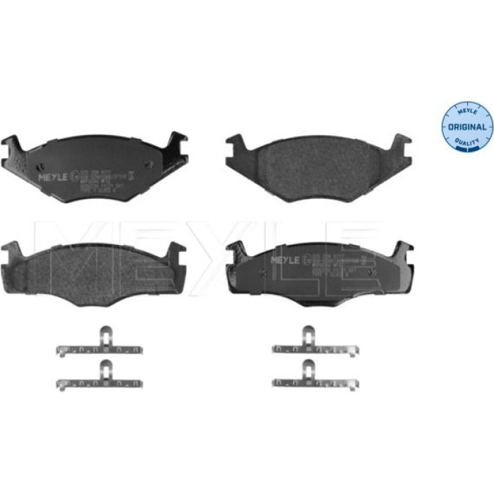 MEYLE Bremsbelagsatz VW Golf/Polo 94 252088717 MEYLE Bremsbelagsatz VW Golf/Polo 94 252088717