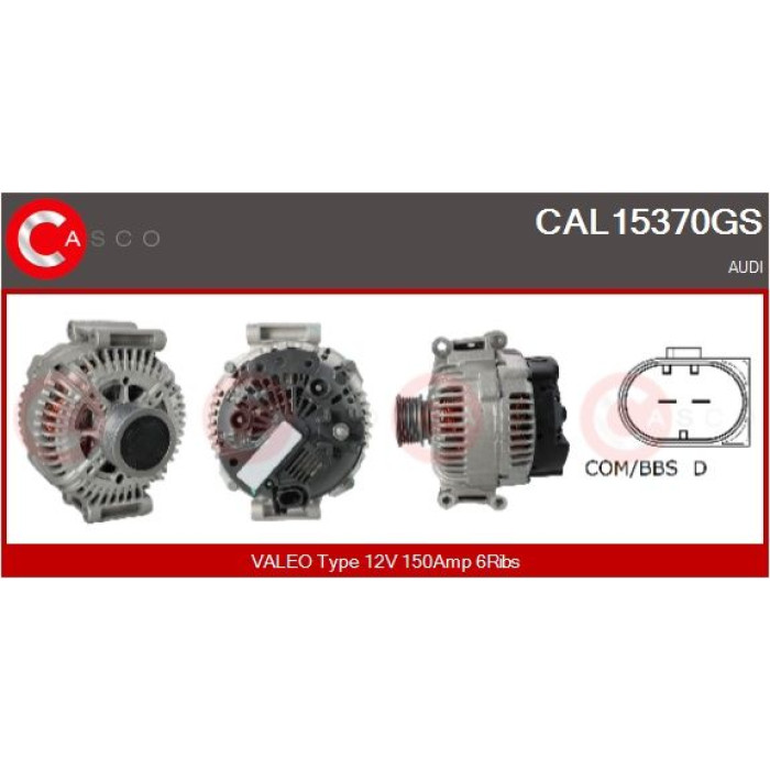 CASCO Generator CAL15370GS CASCO Generator CAL15370GS