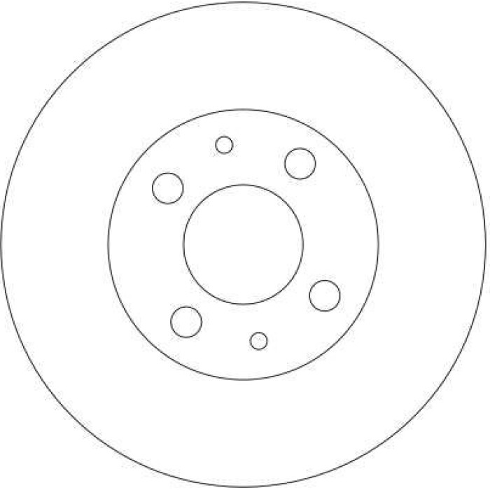 TRW Bremsscheibe Lada S. 110 DF4107 TRW Bremsscheibe Lada S. 110 DF4107