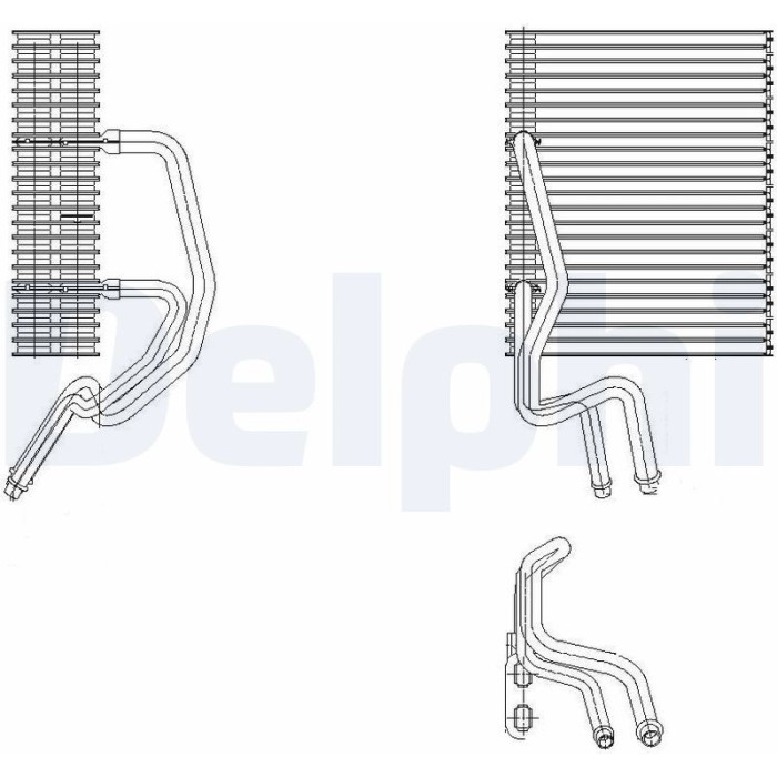 Delphi Verdampfer TSP0525177 Delphi Verdampfer TSP0525177
