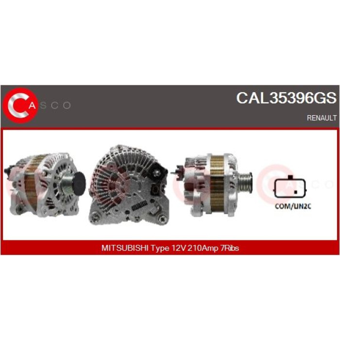 CASCO Generator CAL35396GS CASCO Generator CAL35396GS