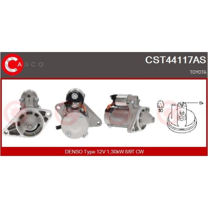 CASCO Anlasser CST44117AS CASCO Anlasser CST44117AS