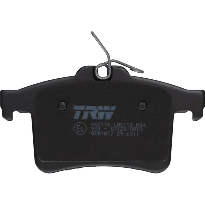 TRW Bremsbeläge Hinterachse GDB1877 TRW Bremsbeläge Hinterachse GDB1877