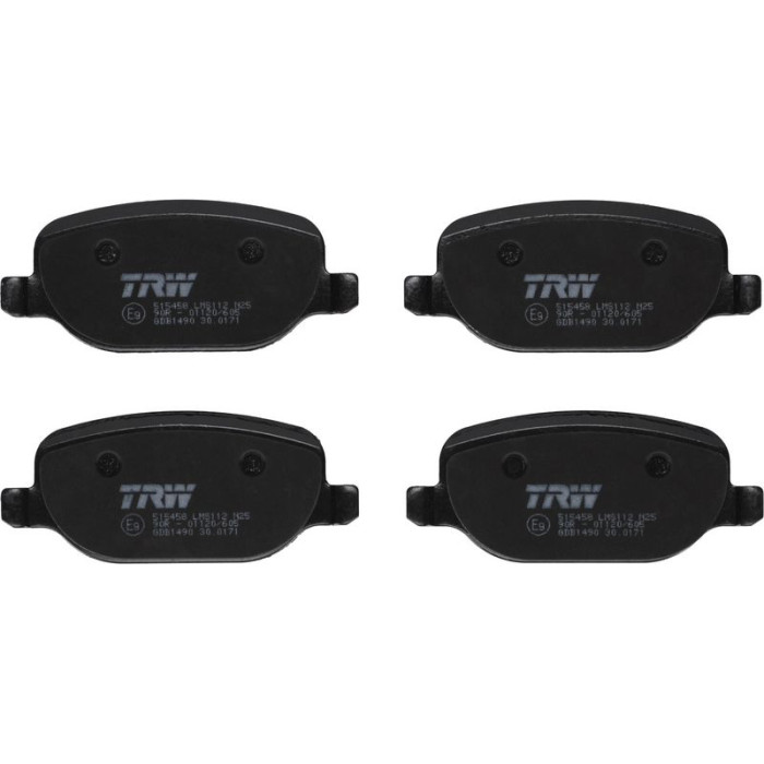 TRW Bremsbeläge Hinterachse GDB1490 TRW Bremsbeläge Hinterachse GDB1490