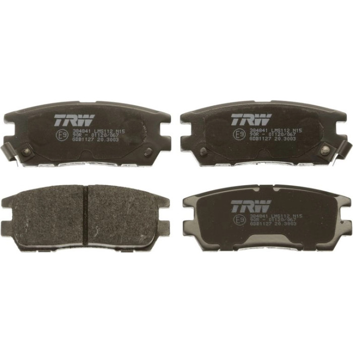 TRW Bremsbeläge Hinterachse GDB1127 TRW Bremsbeläge Hinterachse GDB1127