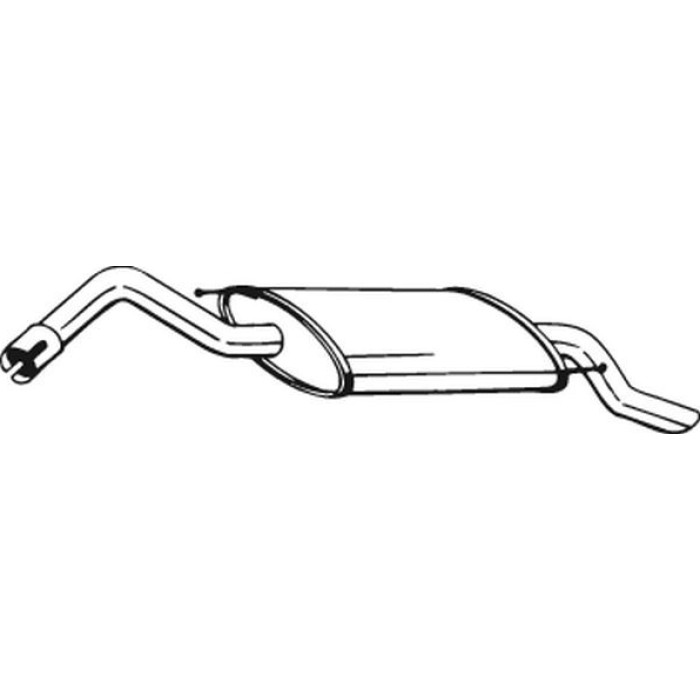 154-273 Bosal Schalldämpfer 154-273