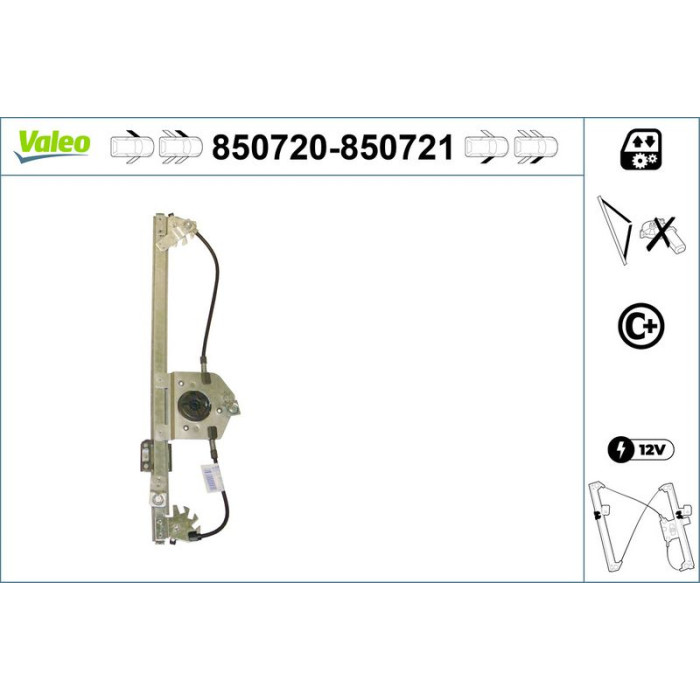 Valeo Fensterheber 850720 Valeo Fensterheber 850720