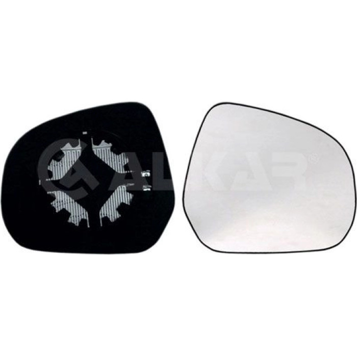 Spiegelglas, Außenspiegel 6432428 Spiegelglas, Außenspiegel 6432428