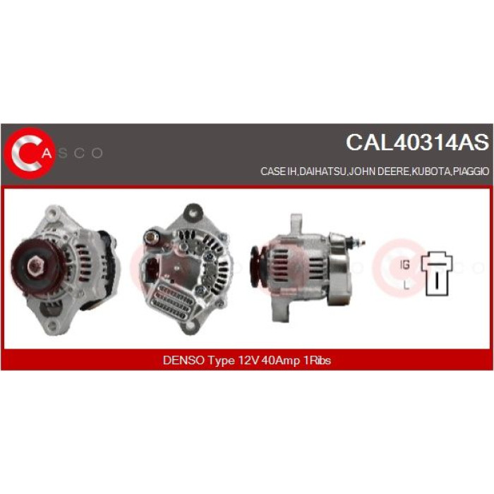 CASCO Generator CAL40314AS CASCO Generator CAL40314AS