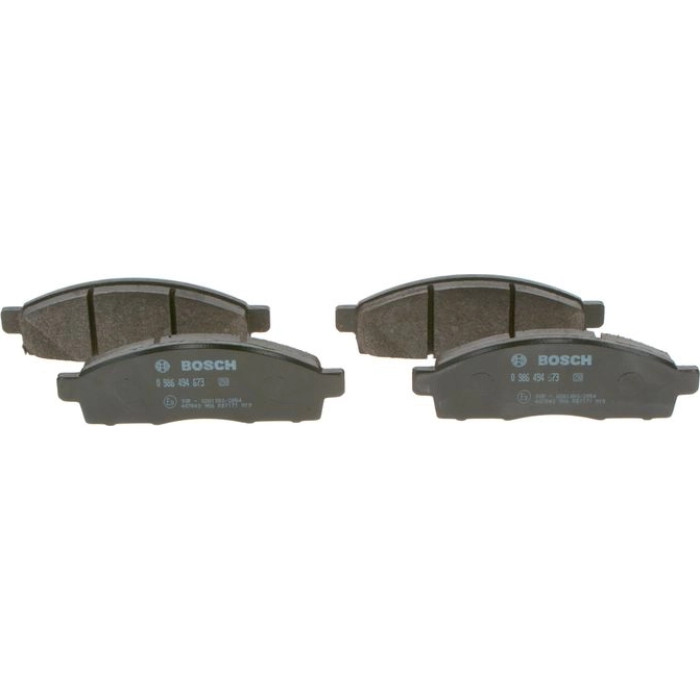 Bosch Bremsbelagsatz Vorderachse 0 986 494 673