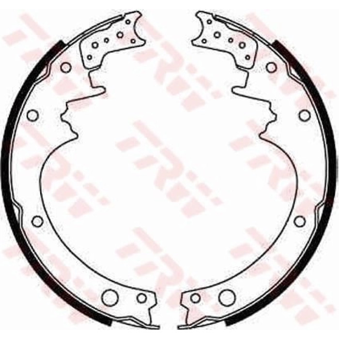 GS8183 TRW Bremsbacken GS8183 GS8183 TRW Bremsbacken GS8183