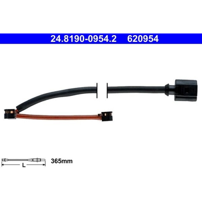 24.8190-0954.2 ATE Bremsbelagverschleißsensor 24.8190-0954.2 24.8190-0954.2 ATE Bremsbelagverschleißsensor 24.8190-0954.2
