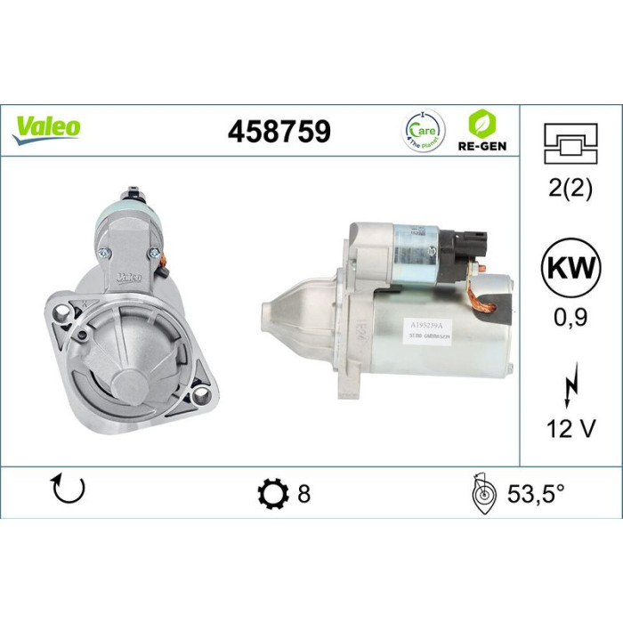 Valeo Anlasser 458759