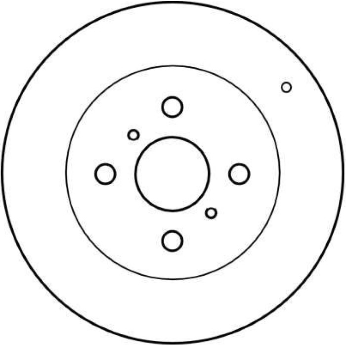 TRW Bremsscheibe Toyota Yaris DF4163 TRW Bremsscheibe Toyota Yaris DF4163