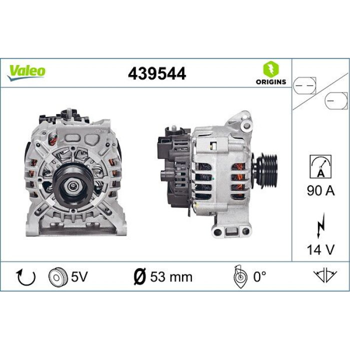 Valeo Lichtmaschine 439544 Valeo Lichtmaschine 439544