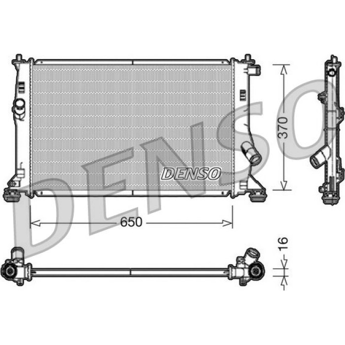 Denso Motorkühler DRM10076