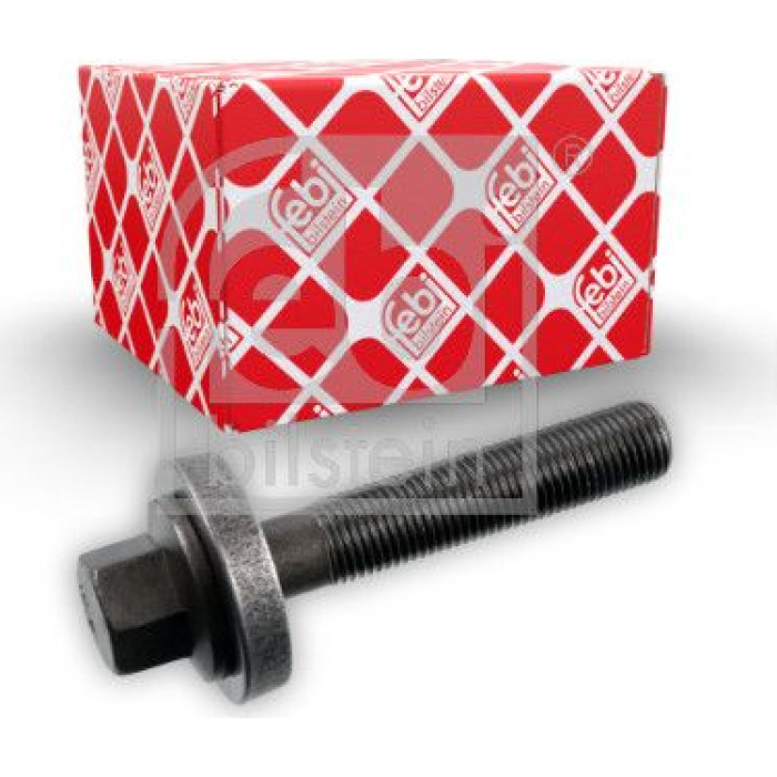 febi bilstein 40756 Kurbelwellenschraube mit unverlierbarer Scheibe M14 x 1,5 – stirnseitig, Länge unter Kopf: 80 mm, Außen-Ø: 39,5 mm, SW: 18 mm, Klasse: 10.9, geölt / phosphatiert, OE 2 035 528 / BM5G-6K340-AC febi bilstein 40756 Kurbelwellenschraube mit unverlierbarer Scheibe M14 x 1,5 – stirnseitig, Länge unter Kopf: 80 mm, Außen-Ø: 39,5 mm, SW: 18 mm, Klasse: 10.9, geölt / phosphatiert, OE 2 035 528 / BM5G-6K340-AC