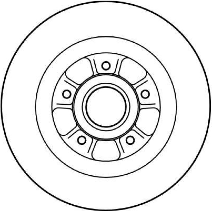 TRW Bremsscheibe DF4227 TRW Bremsscheibe DF4227
