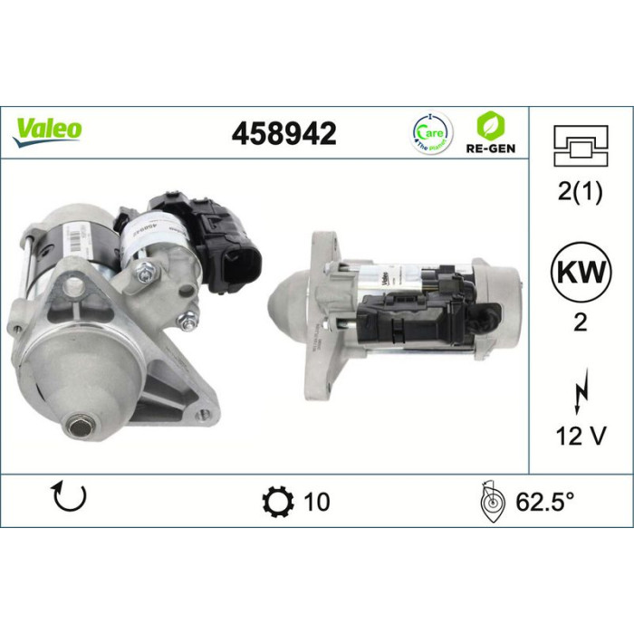 Valeo Anlasser 458942 Valeo Anlasser 458942