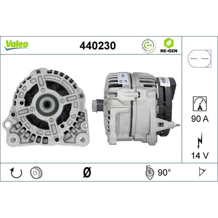 Valeo Lichtmaschine 440230 Valeo Lichtmaschine 440230