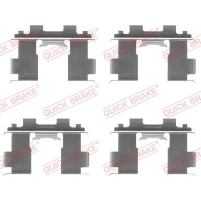 Quick Brake Zubehörsatz für Scheibenbremsbeläge 109-1205 Quick Brake Zubehörsatz für Scheibenbremsbeläge 109-1205