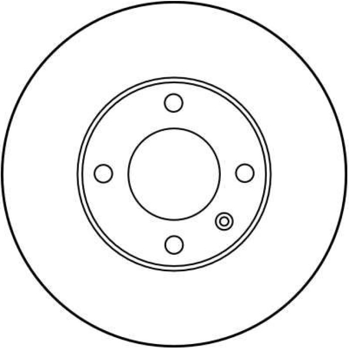 TRW Bremsscheibe VW 12 mm Golf DF1516 TRW Bremsscheibe VW 12 mm Golf DF1516