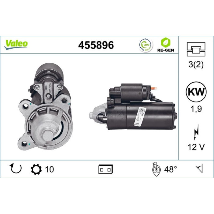 Valeo Anlasser 455896 Valeo Anlasser 455896