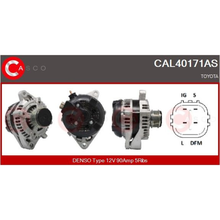 CASCO Generator CAL40171AS CASCO Generator CAL40171AS
