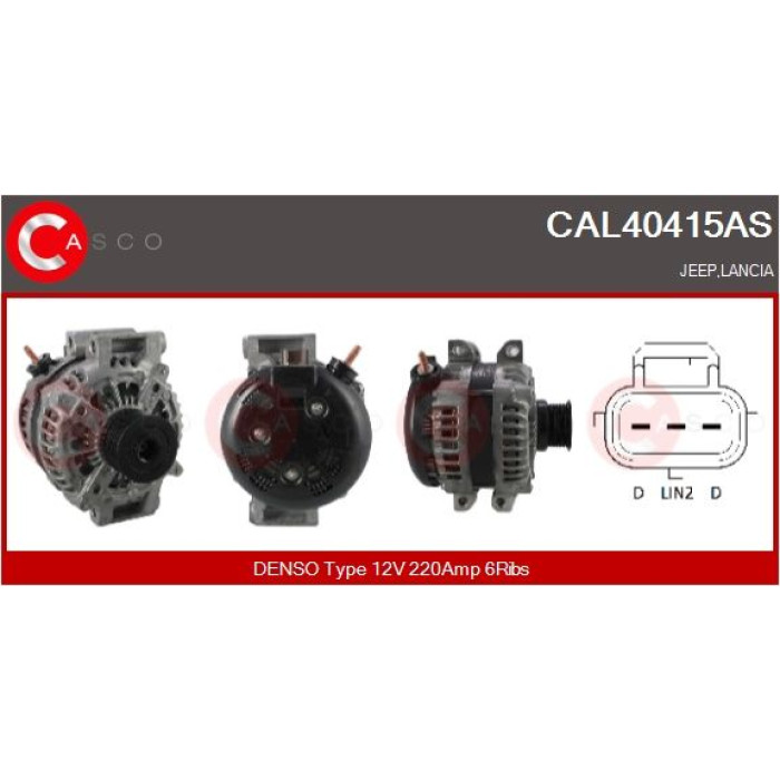 CASCO Generator CAL40415AS CASCO Generator CAL40415AS