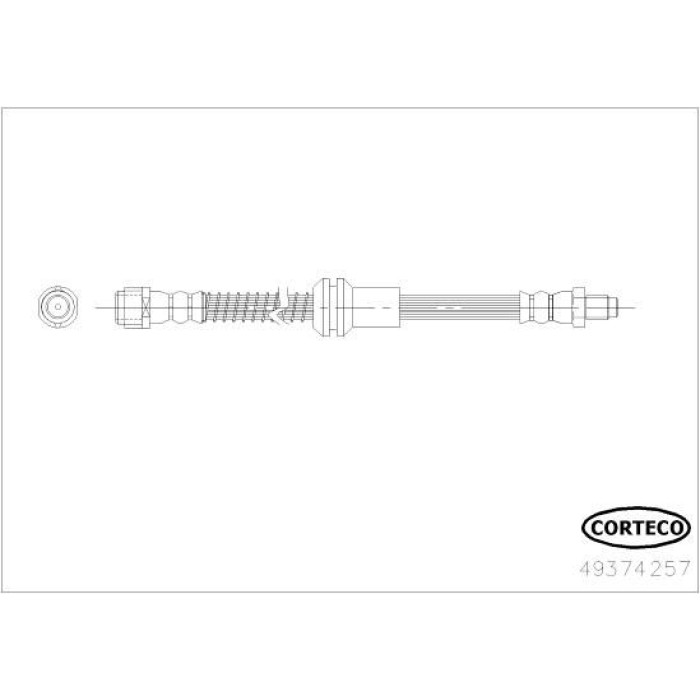 Corteco Bremsschlauch 49374257