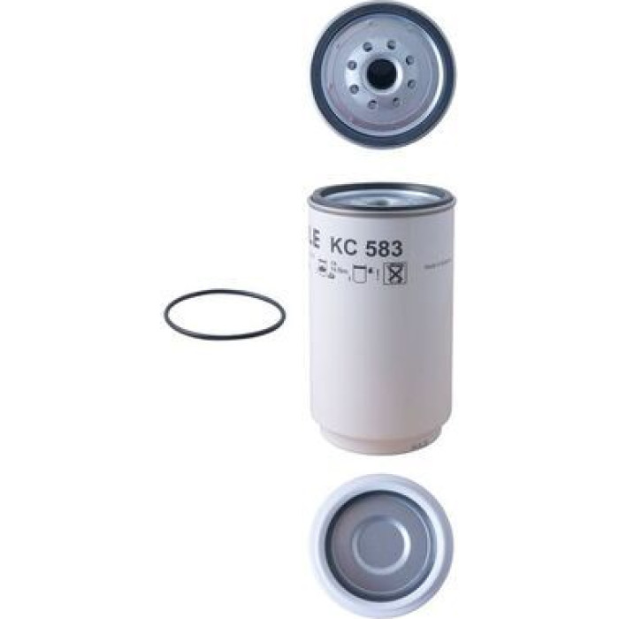 KC 583D MAHLE Kraftstofffilter KC 583D, Anschraubfilter, Höhe 193,5 mm – u. a. für Volvo Fh16, Fh16 II, Fmx – OE Nummer 20782330 - l KC 583D MAHLE Kraftstofffilter KC 583D, Anschraubfilter, Höhe 193,5 mm – u. a. für Volvo Fh16, Fh16 II, Fmx – OE Nummer 20782330 - l