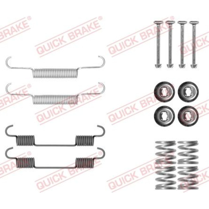 Quick Brake Montagesatz für Bremsbacken 105-0897 Quick Brake Montagesatz für Bremsbacken 105-0897