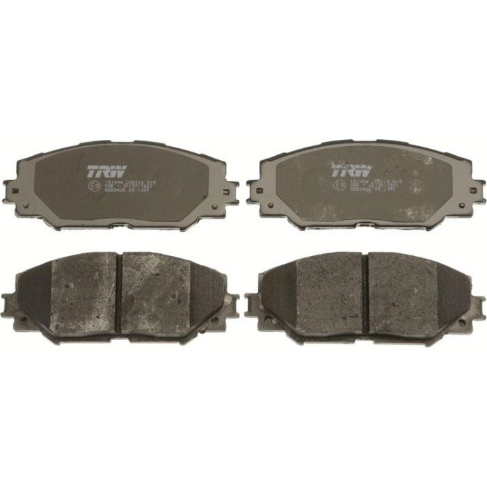 TRW Bremsbeläge Vorderachse GDB3425 TRW Bremsbeläge Vorderachse GDB3425