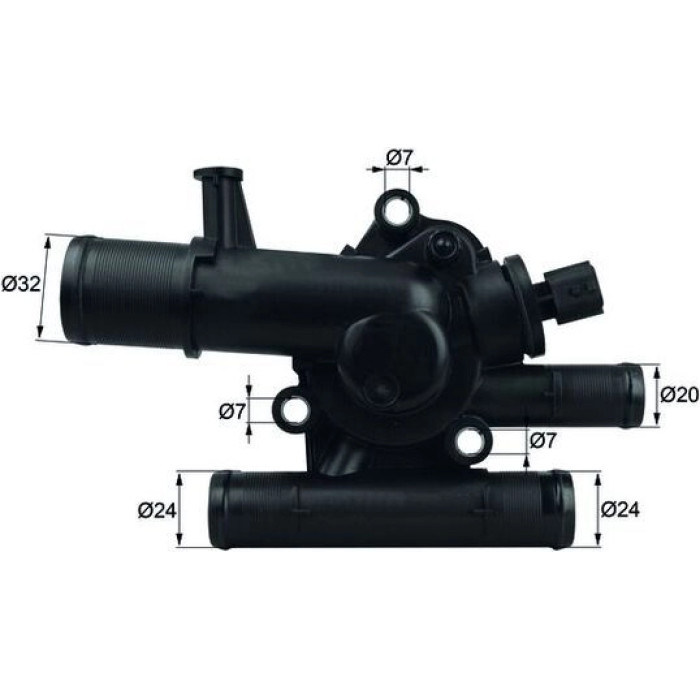 Integralthermostat TI 214 89 Integralthermostat TI 214 89