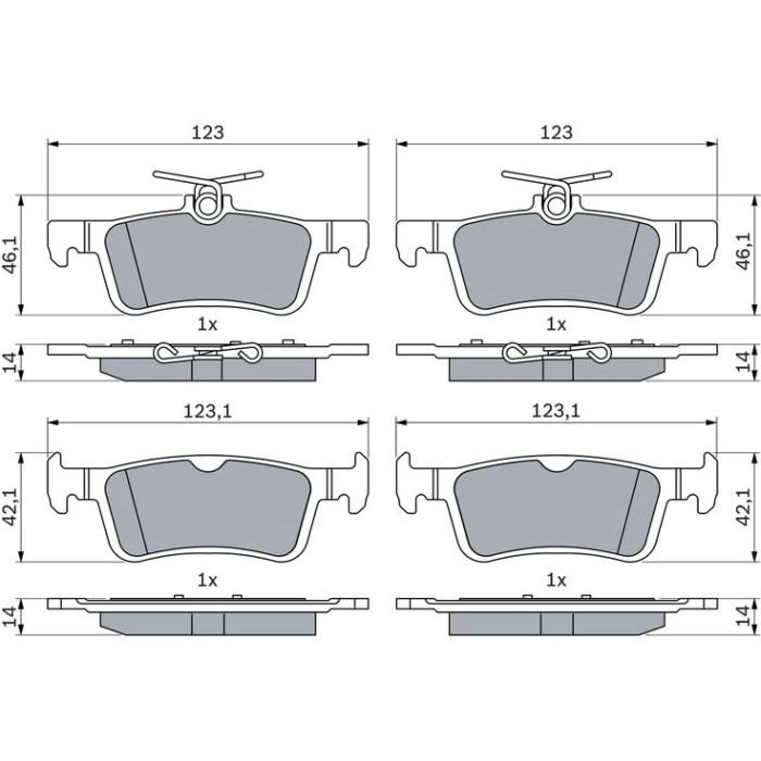 0 986 424 866 Bosch Bremsbelag 0 986 424 866 0 986 424 866 Bosch Bremsbelag 0 986 424 866
