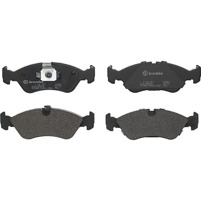 P 59 017 Brembo Prime Bremsbelagsatz Vorderachse – P 59 017 – 156 x 53 x 18 mm – Bremssystem Teves – OE Nummer 1605089 P 59 017 Brembo Prime Bremsbelagsatz Vorderachse – P 59 017 – 156 x 53 x 18 mm – Bremssystem Teves – OE Nummer 1605089