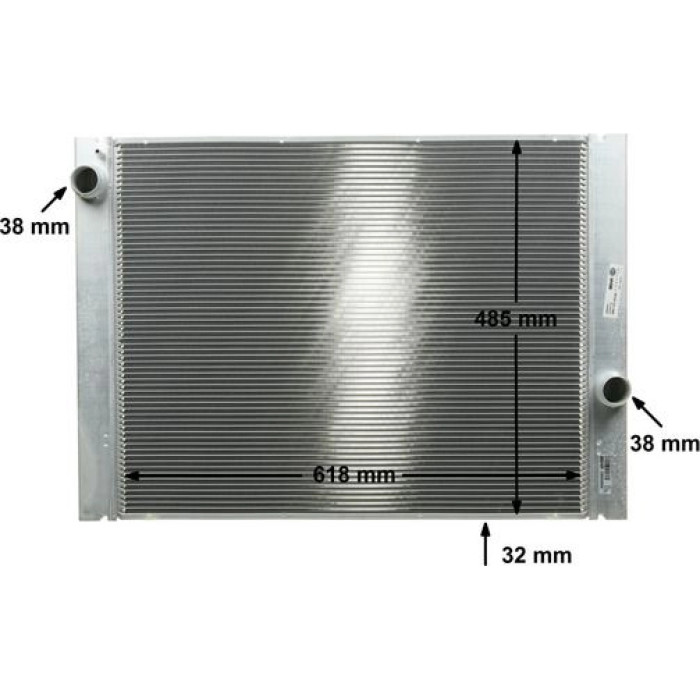Kühler, Motorkühlung CR 1067 000P Kühler, Motorkühlung CR 1067 000P